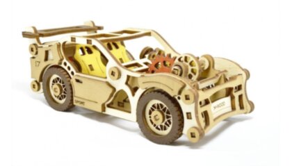 Конструктор 3D деревянный M-WOOD Спорткар Velox купить в Москве