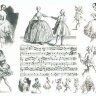Декупажная карта "Танцующие люди"