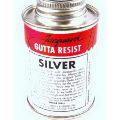 Гута-контур на основе  растворителя "Gutta Resist", Серебро, 125 мл  купить в Москве