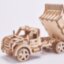 Механический 3D-пазл из дерева Wood Trick Грузовик-Самосвал купить в Москве